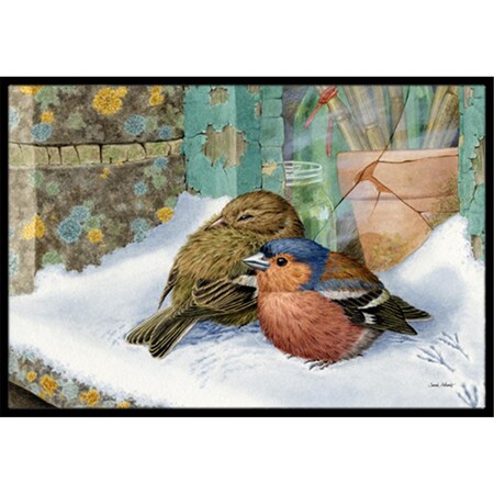 Carolines Treasures Chaffinches Indoor or Outdoor Mat- 18 x 27 ASA2194MAT